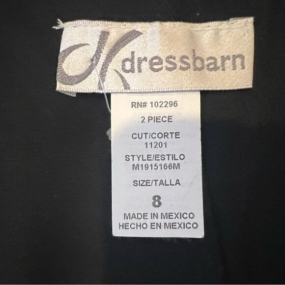 Dress Barn Classic Midi Dress 8 M - Picture 3 of 6